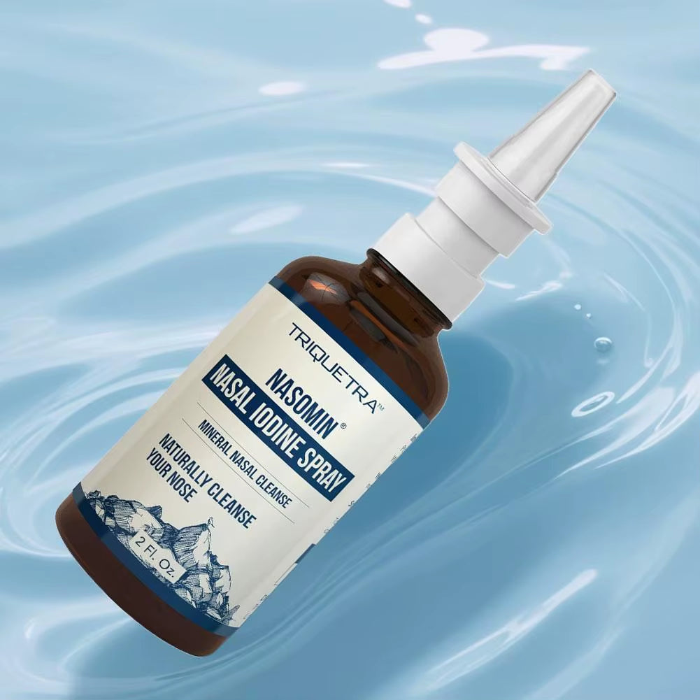 Nasal Clean Spray Long Lasting Effect Plant Mint Inhaler Quickly Relieve Congestion Gentle Formula Daily Care 60Ml